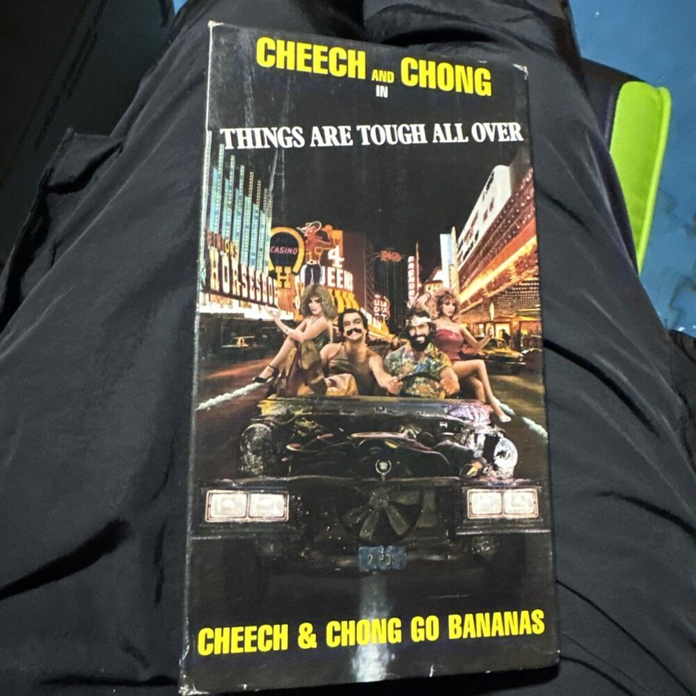 Cheech and Chong Things Are Tough All Over 1982 VHS